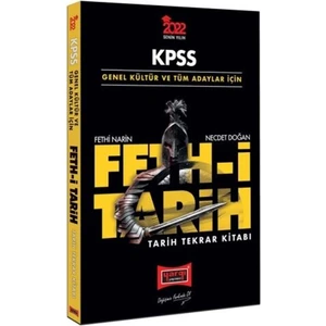Yargı Yayınevi Yayınevi  KPSS 2022 Genel Kültür  ve Tüm Adaylar Için Fethi Tarih Tekrar Kitabı