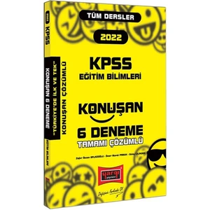 Yargı Yayınevi KPSS 2022 Eğitim Bilimleri Tüm Dersler Tamamı Çözümlü Konuşan 6 Deneme