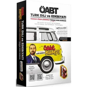 Benim Hocam Yayınları  ÖABT Türk Dili ve Edebiyatı KAMP Tamamı Video Çözümlü Soru Bankası