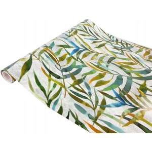 349-3253 Tropikal Yaprak Desen Yapışkanlı Folyo (45CM x 1mt)