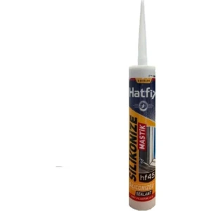 Beyaz Silikonize Mastik 450 Gr.
