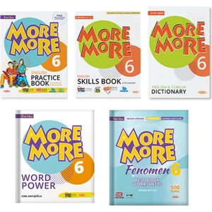Kurmay Yayınları 6.Sınıf Practice Book + Word Power + Test Book Set 3 Kitap 2022