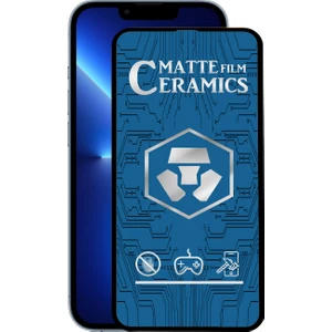 Case World Caseworld Apple iPhone 13 Pro Max Tam Kaplayan Mat Seramik Nano Esnek Ekran Koruyucu Cam