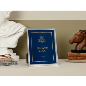 Madame Coco Gastonne Büyük Çerçeve - Gümüş