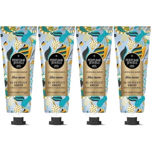 Eyüp Sabri Tuncer Perfume Jewels Blue Moon El ve Vücut Kremi 50 ml x 4 Adet