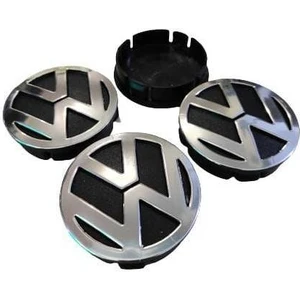 Volkswagen Kabartma Geçme Jant Göbeği 4'lü 60-55 mm