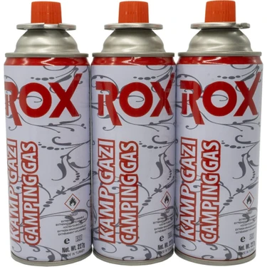Rox Kamp Ocak Gazı Valfli Kartuş 227GR 3