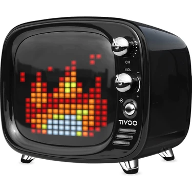 Best Deal Divoom Tıvoo Retro Bluetooth Hoparlör  (Yurt