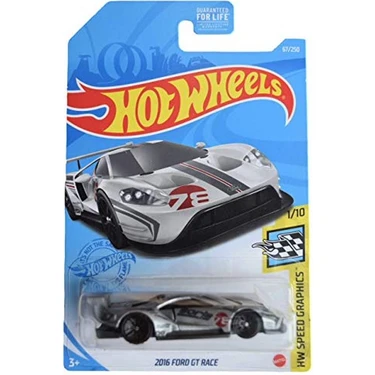 Hot wheels 2016 ford gt race shop red