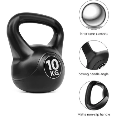 Buffer 10 kg Çaydanlık Tipi Dambıl Kettlebell