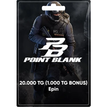 Point Blank 20.000 TG + 1.000 TG