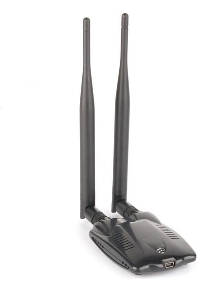 Versatile 300 Mbps Çift Anten Güçlü Internet Kablosuz Adaptör Ağ USB Wifi