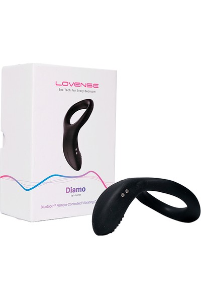 Lovense Diamo Telefon Uyumlu Titreşimli Penis Halkası