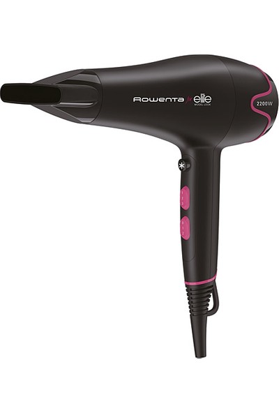 Rowenta CV5712TR Elite 2200 Watt Saç Kurutma Makinesi [ Siyah