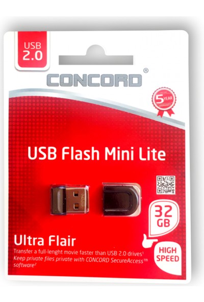 Concord 64 GB Mini Lite USB Flash Bellek Concord