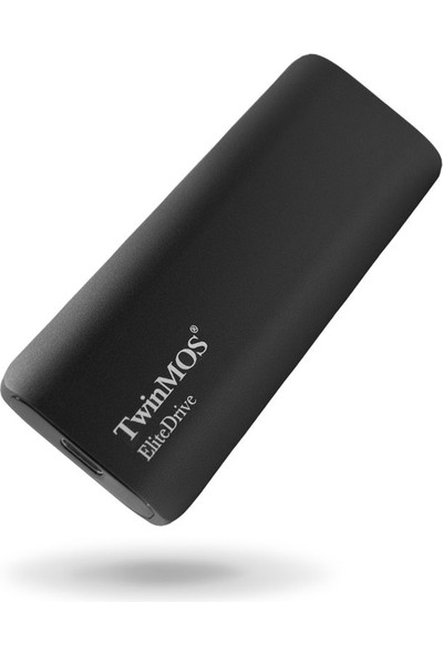 TwinMOS 256GB Taşınabilir External SSD USB 3.2/Type-C Dark Grey (PSSDEGBMED32)