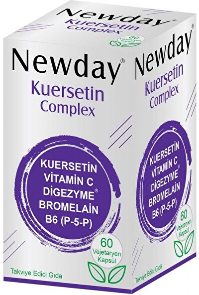 Newday Kuersetin Complex(60 Kapsül)