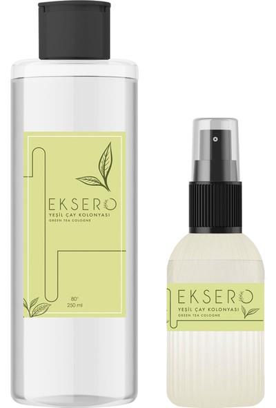 Eksero Eggden Eksero Yeşil Çay Kolonyası Seti