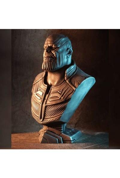 3D Ekspres Thanos Büst Figür