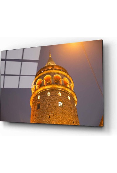 Aras Glass Art Galata Kulesi Cam Tablo