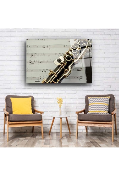 Aras Glass Art Klarnet Cam Tablo