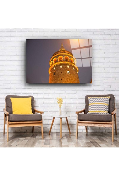 Aras Glass Art Galata Kulesi Cam Tablo