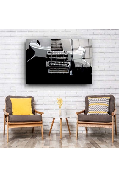 Aras Glass Art Gitar 2 Cam Tablo