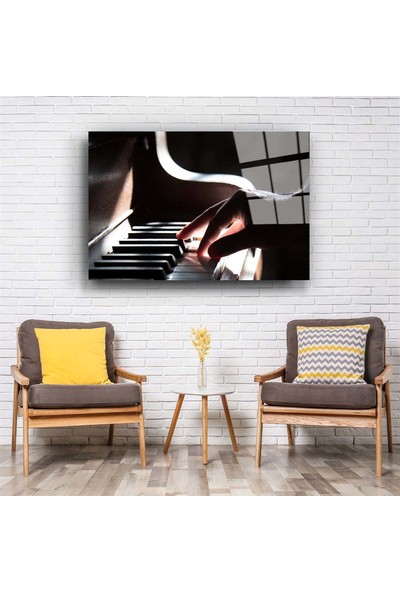 Aras Glass Art Piyano 2 Cam Tablo