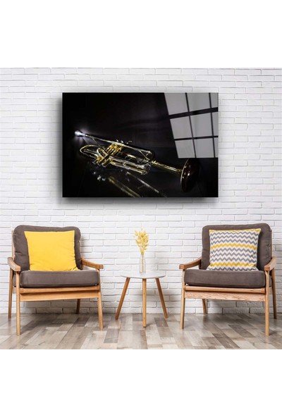 Aras Glass Art Saksafon Cam Tablo