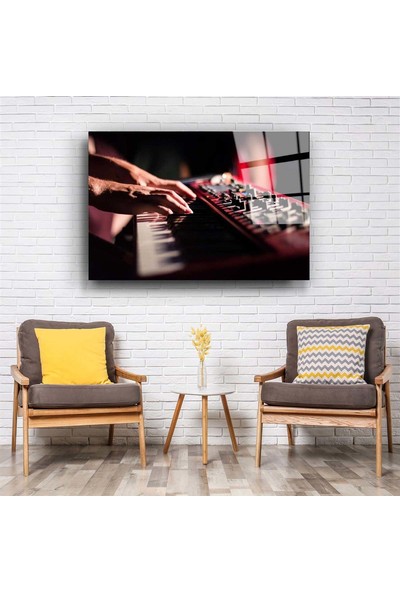 Aras Glass Art Müzisyen Cam Tablo