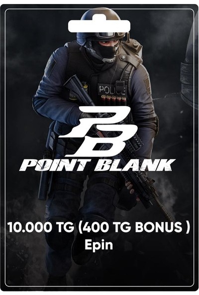 Point Blank 10.000 TG + 400 TG Bonus