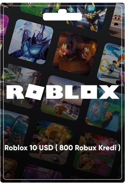 Roblox 800 Robux 10 USD