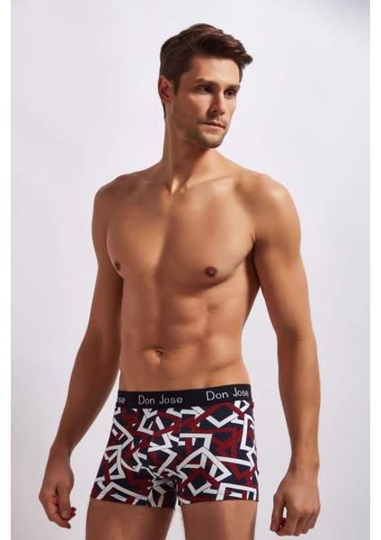 josejuan 6'lı Erkek Boxer Baskılı Koton Likralı 54502 fiyatları
