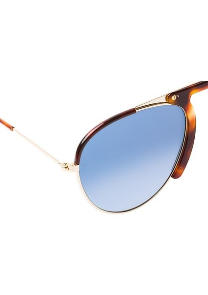 Lgr Zeraf Gold / Havana Maculato 02 // Blue Hd Unisex Güneş Gözlüğü fırsatları