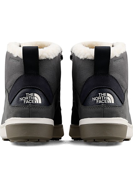 The North Face W Sierra Mid Lace Wp Kadın Kar Botu NF0A4T3X34N1 Gri