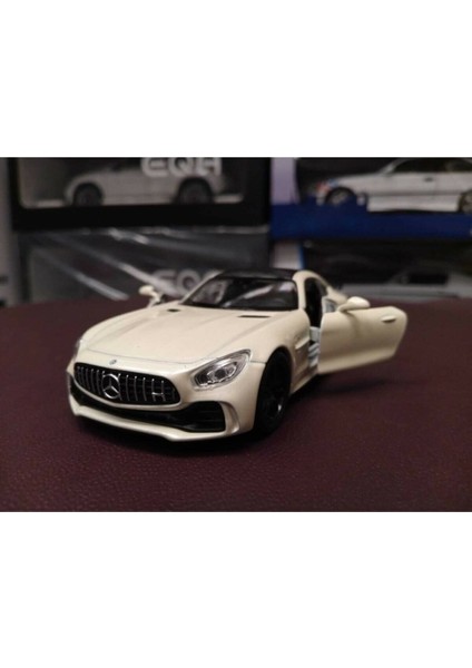 Mercedes Amg Gt-R Çek Bırak Diecast Model (Beyaz)