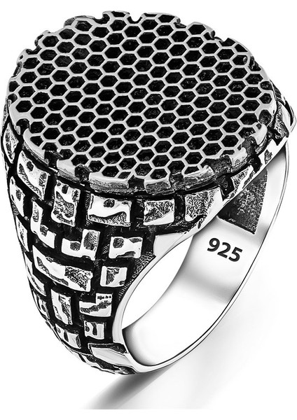 925 Ayar Gümüş Sade Taşsız Erkek Yüzük