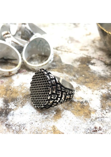 925 Ayar Gümüş Sade Taşsız Erkek Yüzük fırsatları