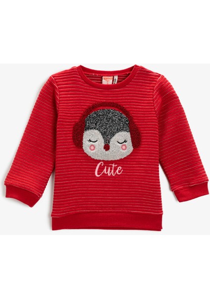 Islemeli Sweatshirt