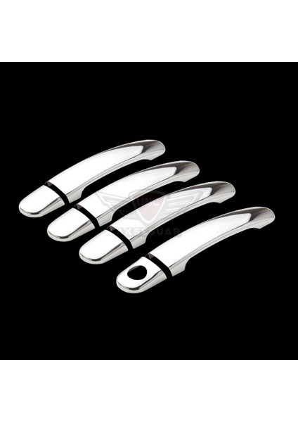 Skoda Super B Krom Kapı Kolu 2001-2008 Paslanmaz Çelik