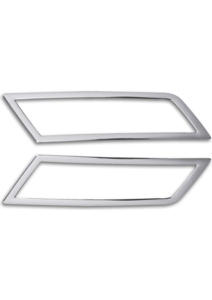 Skoda Super B2 Krom Sis Far Çerçevesi 2015 Sonrası P. Çelik