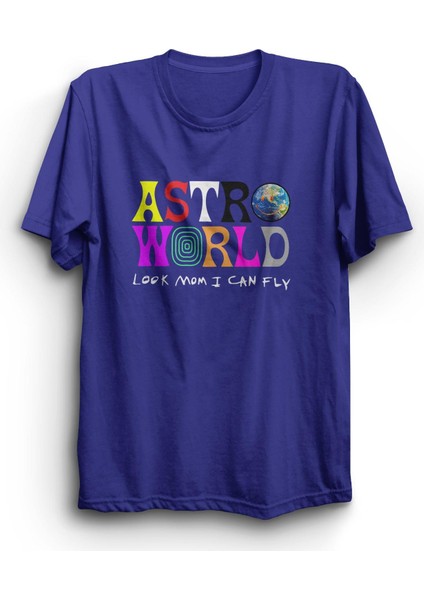 Astroworld Baskılı Tshirt