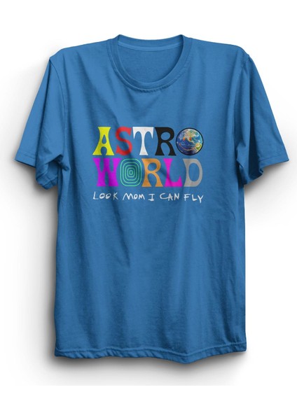 Astroworld Baskılı Tshirt