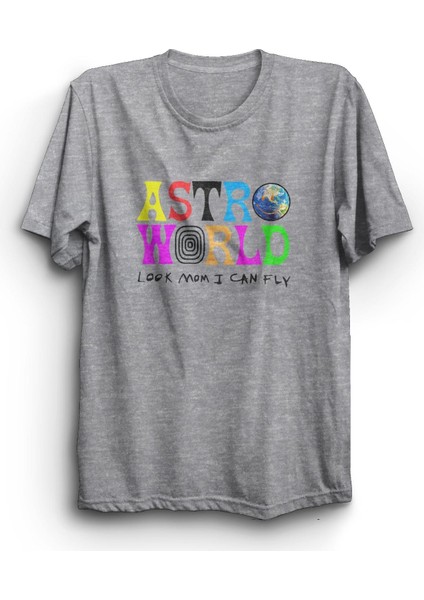 Astroworld Baskılı Tshirt