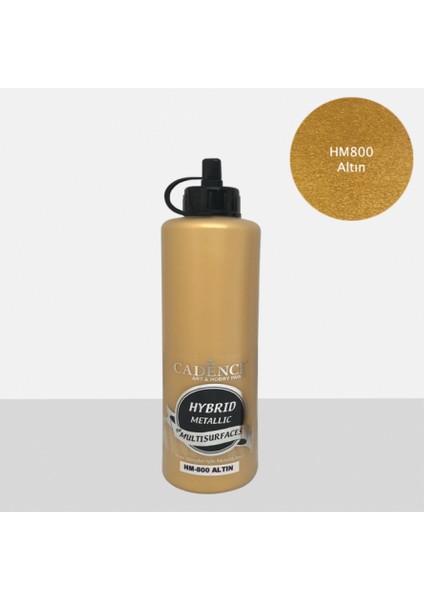 HM800 Metalik Altın - Multisurface 500ML