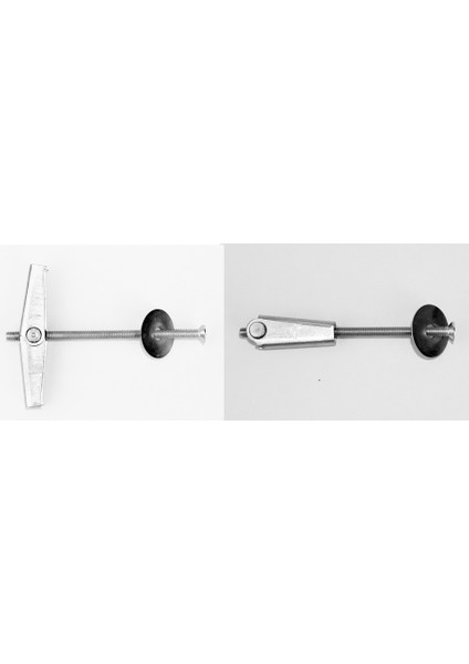 Metal Alçıpan Paraşüt Dübel Vidalı (20 Adet)