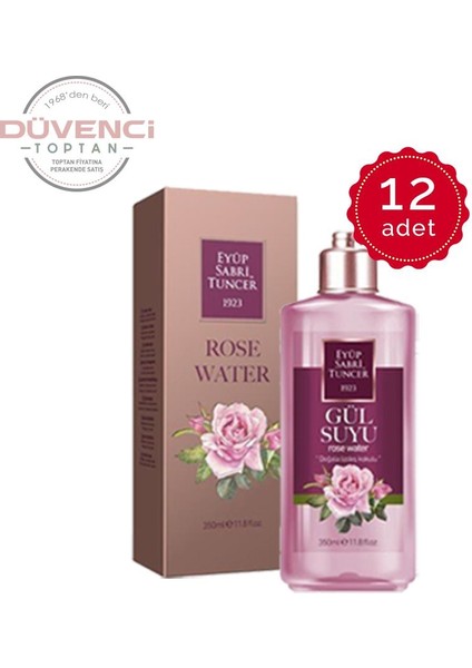 Gül Suyu 350 ml x 12