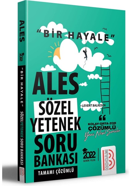 2022 Bir Hayale Serisi ALES Sözel Yetenek Tamamı