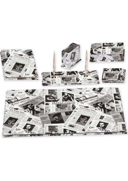 6750-333 Multicolor Suni Deri Sümen Takımı Press