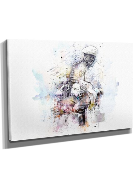 Dekoratif TASARIM32 Enstrüman Müzik Canvas Tablo